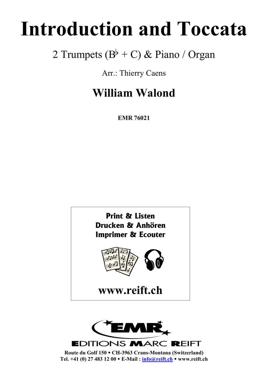 Introduction and Toccata Introduction and Toccata Trumpet Duet scores gallery preview page 2