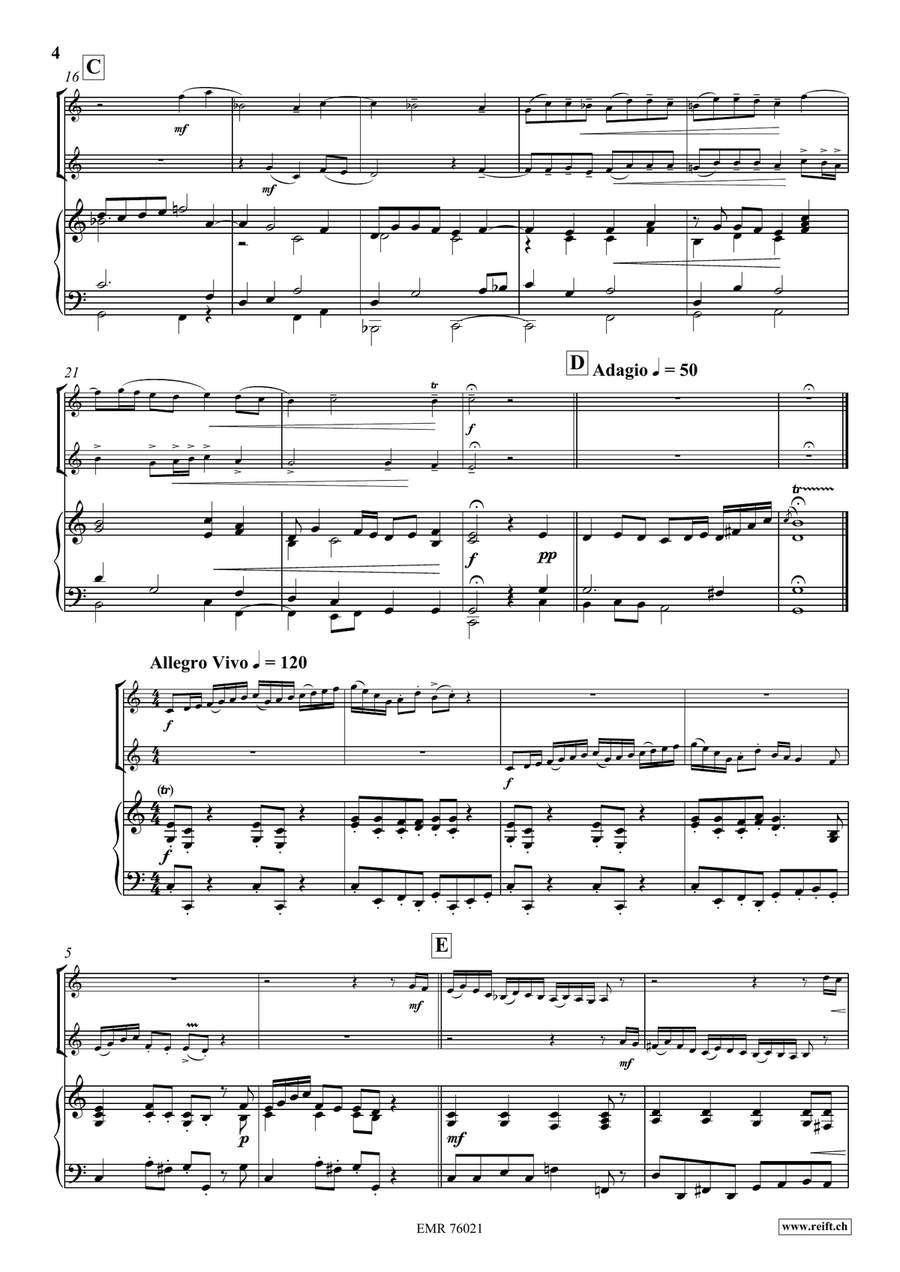 Introduction and Toccata Introduction and Toccata Trumpet Duet scores gallery preview page 4