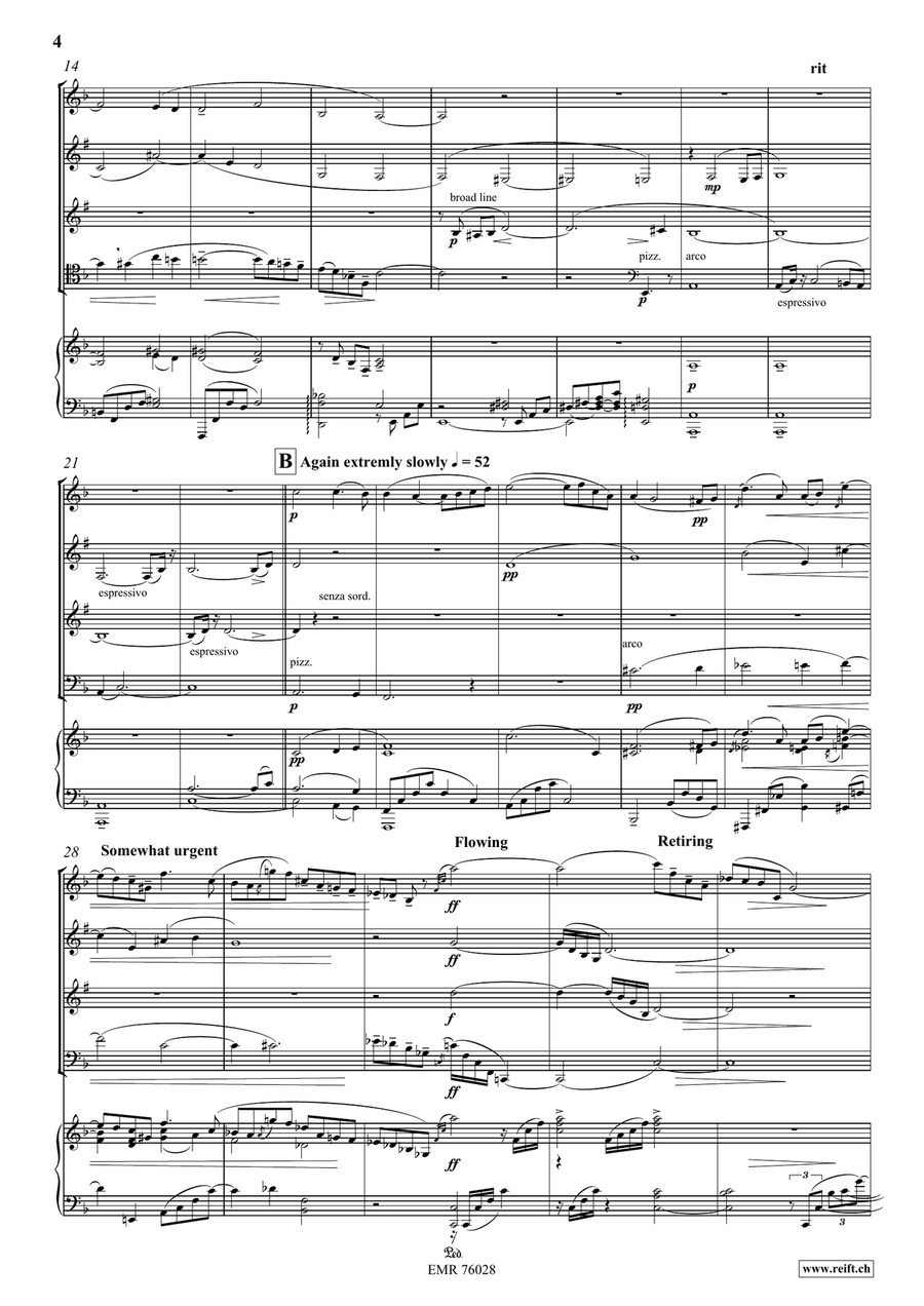 Adagietto Adagietto Clarinet scores gallery preview page 4
