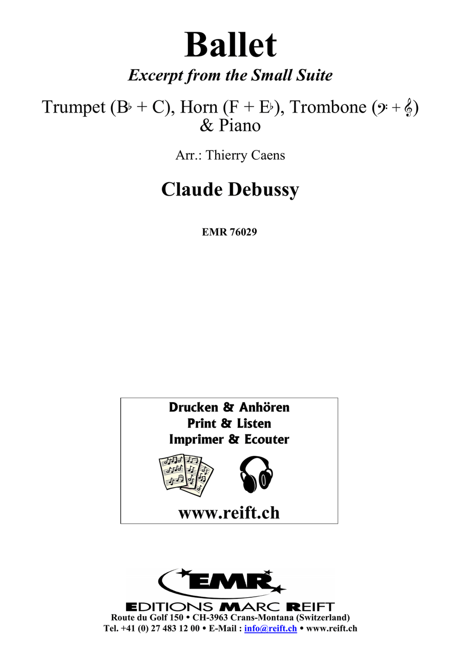 Ballet Ballet Horn scores gallery preview page 2