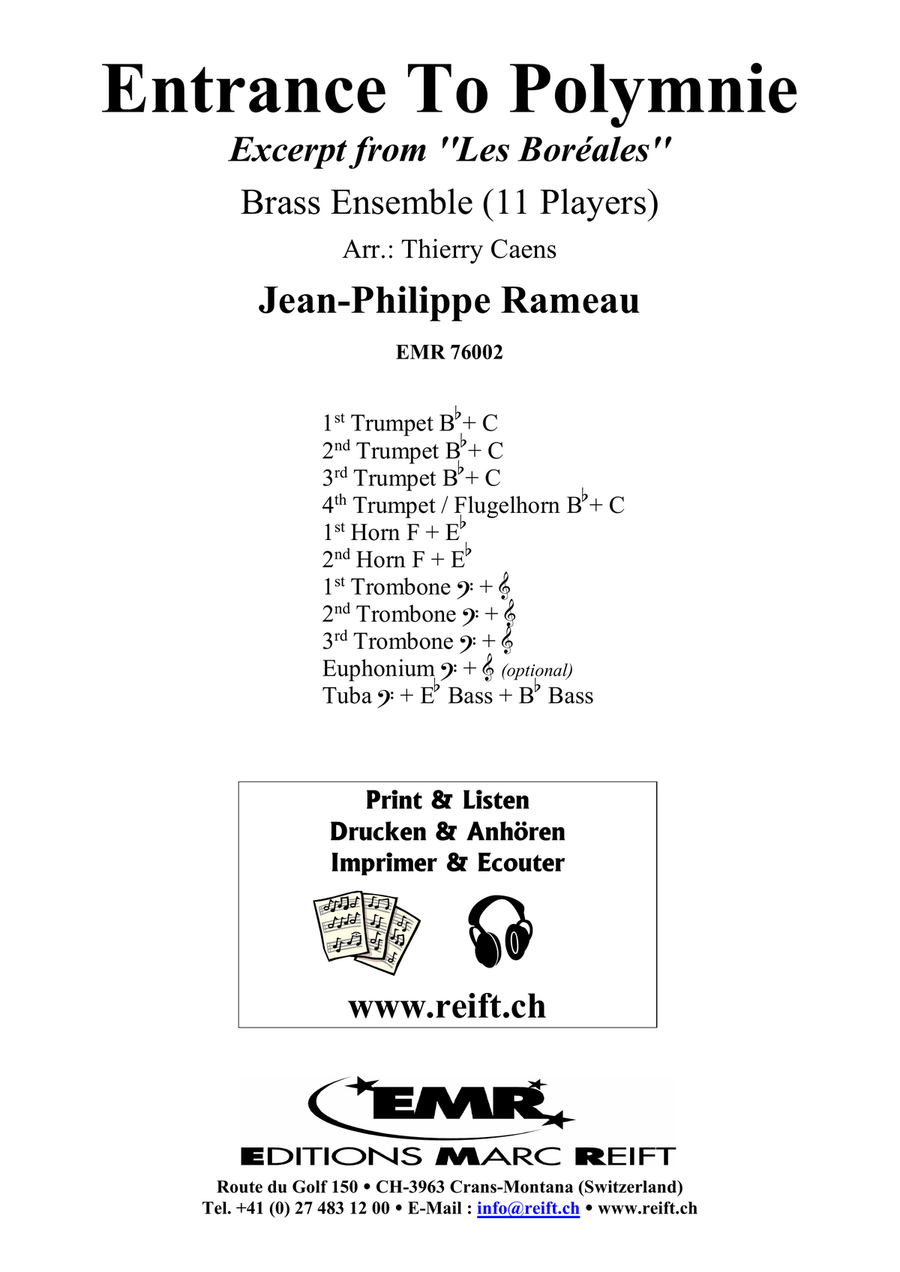 Entrance To Polymnie Entrance To Polymnie Score scores gallery preview page 2