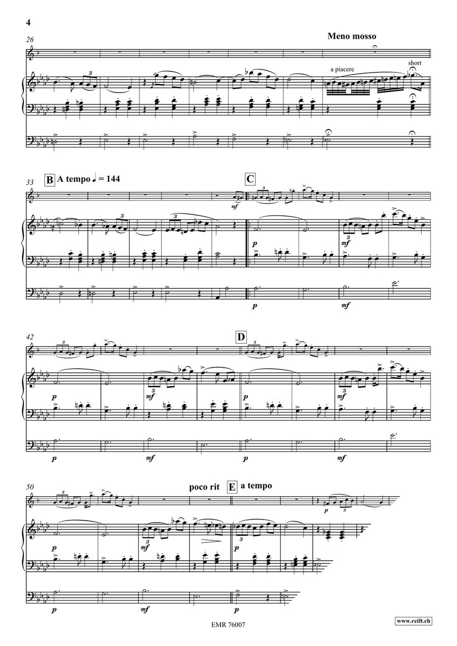 Valse de l'Adieu Valse de l'Adieu Trumpet scores gallery preview page 4