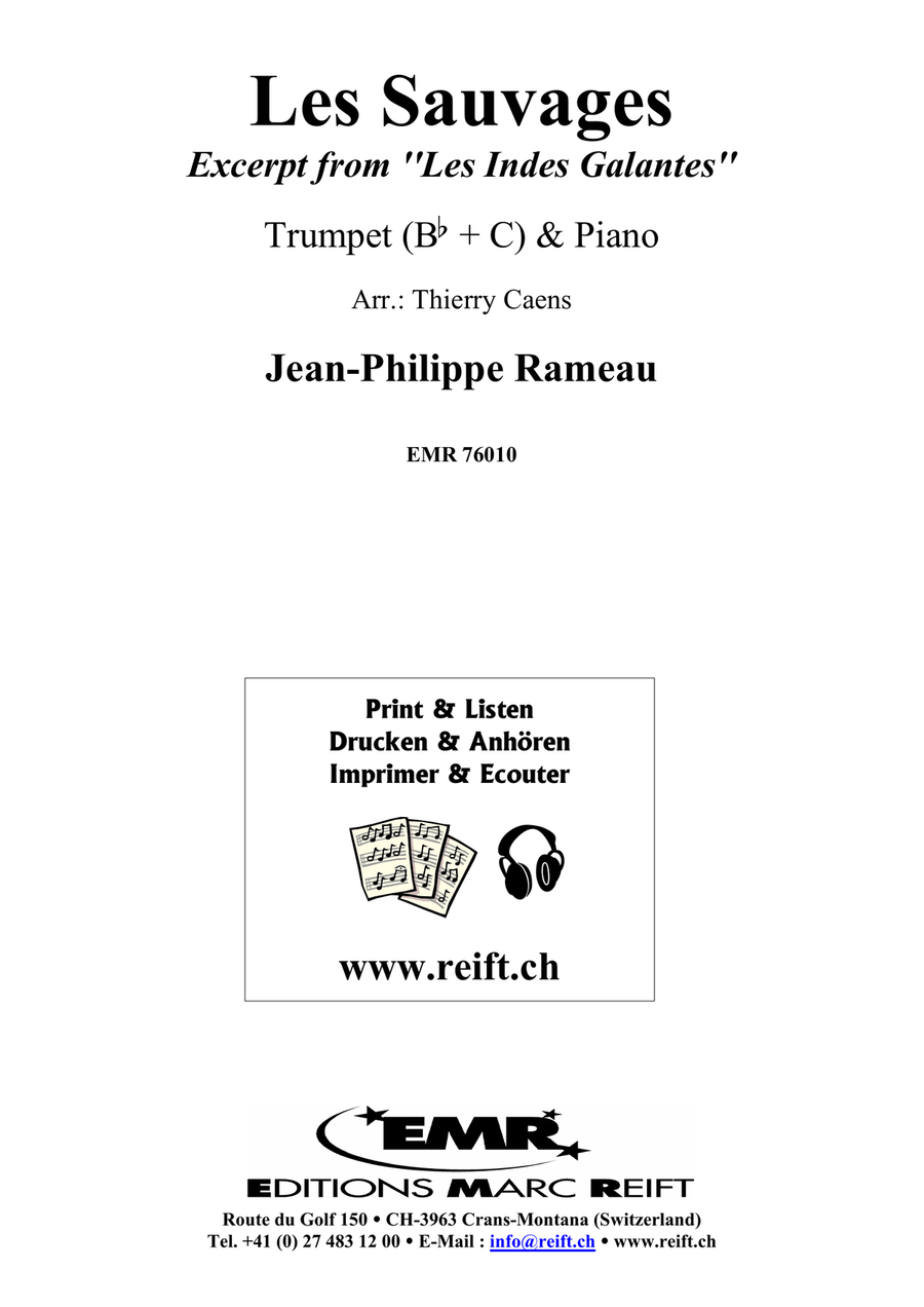 Les Sauvages Les Sauvages Trumpet Solo scores gallery preview page 2