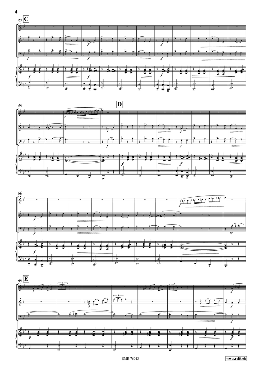 Amour et Printemps Amour et Printemps Horn scores gallery preview page 4
