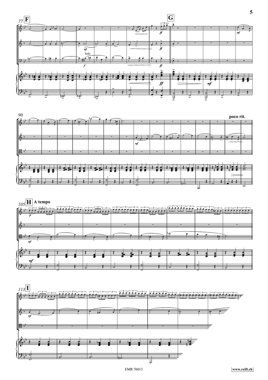 Amour et Printemps Amour et Printemps Horn scores gallery preview page 5