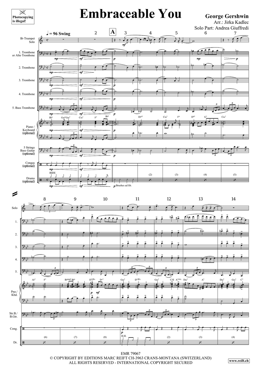Embraceable You Embraceable You Trombone scores gallery preview page 4