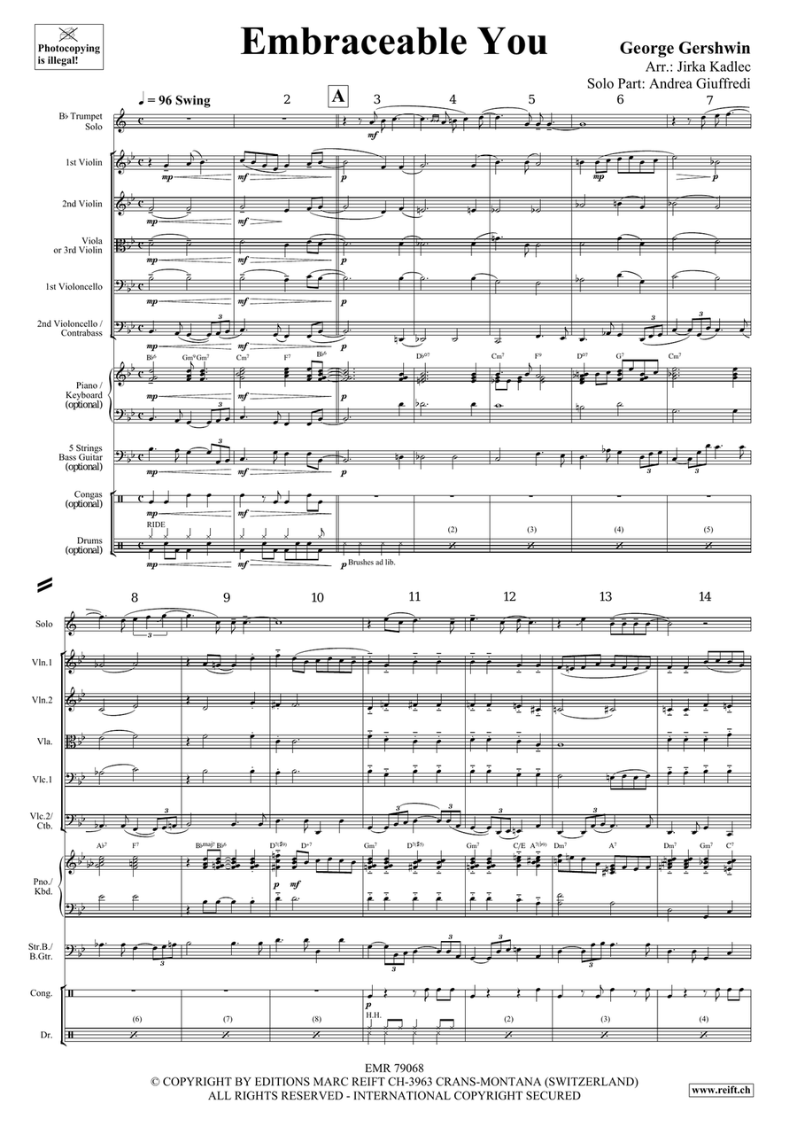 Embraceable You Embraceable You Trumpet scores gallery preview page 4