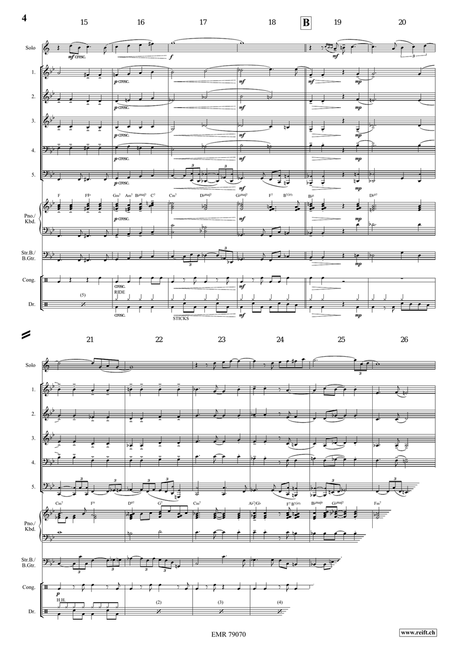 Embraceable You Woodwind Quintet scores gallery preview page 5