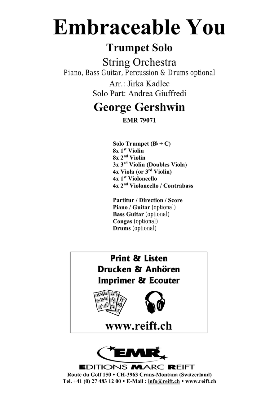 Embraceable You Embraceable You String Orchestra scores gallery preview page 2