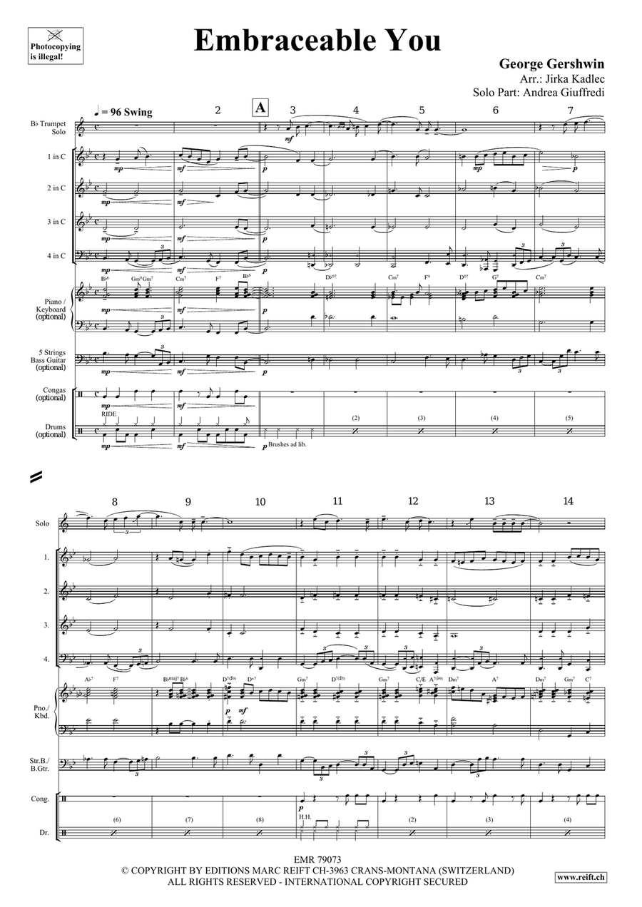 Embraceable You Embraceable You Trumpet scores gallery preview page 4