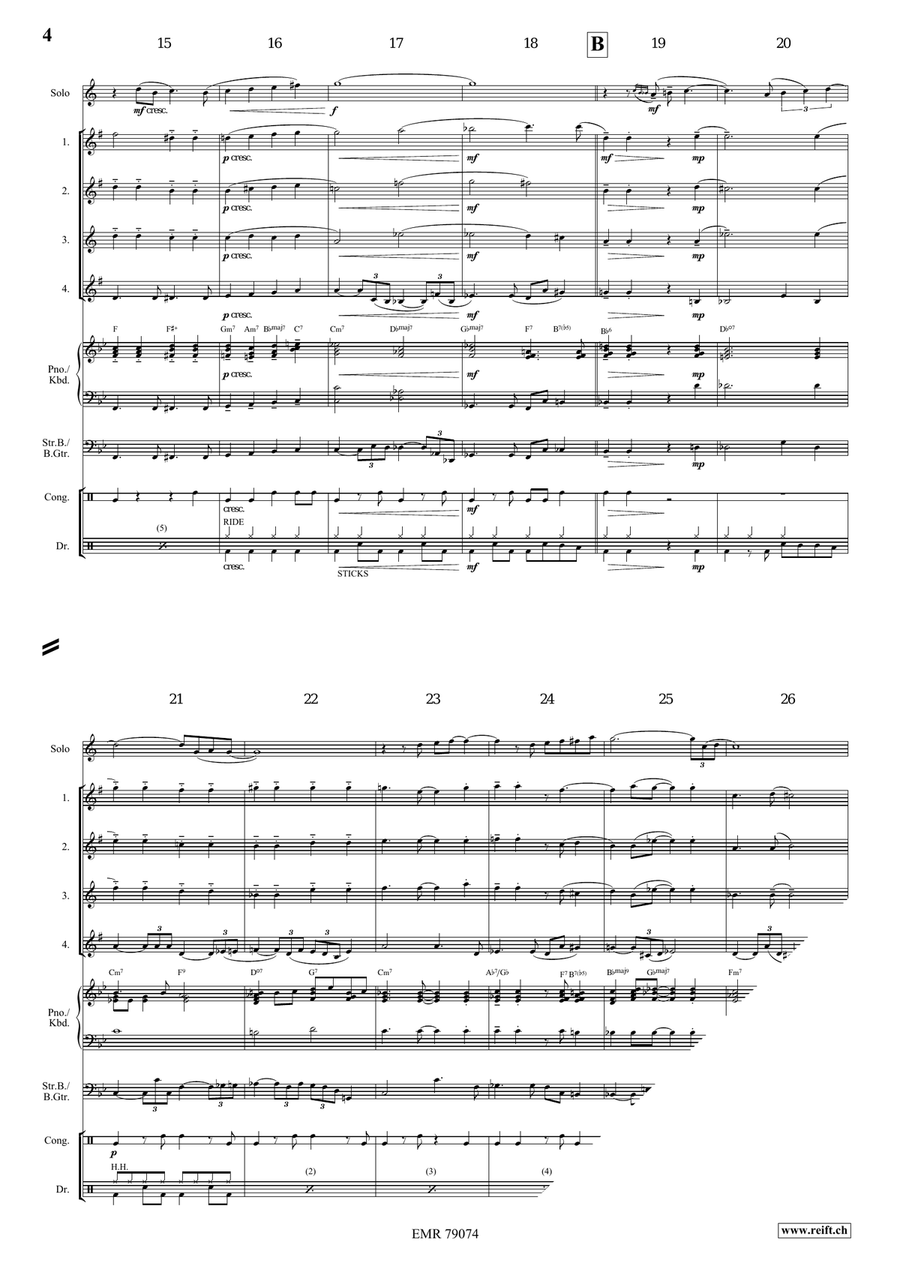 Embraceable You Saxophone scores gallery preview page 5