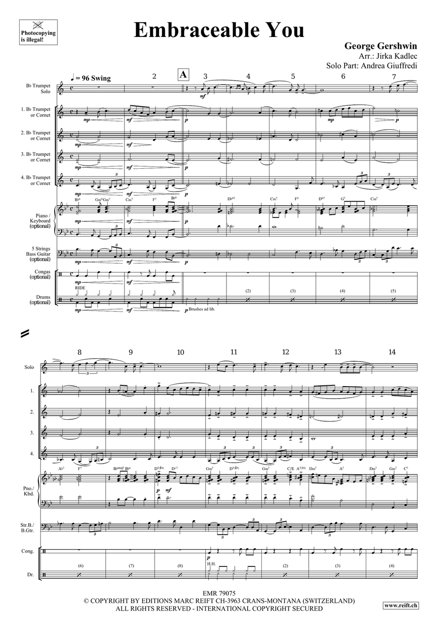 Embraceable You Embraceable You Cornet scores gallery preview page 4