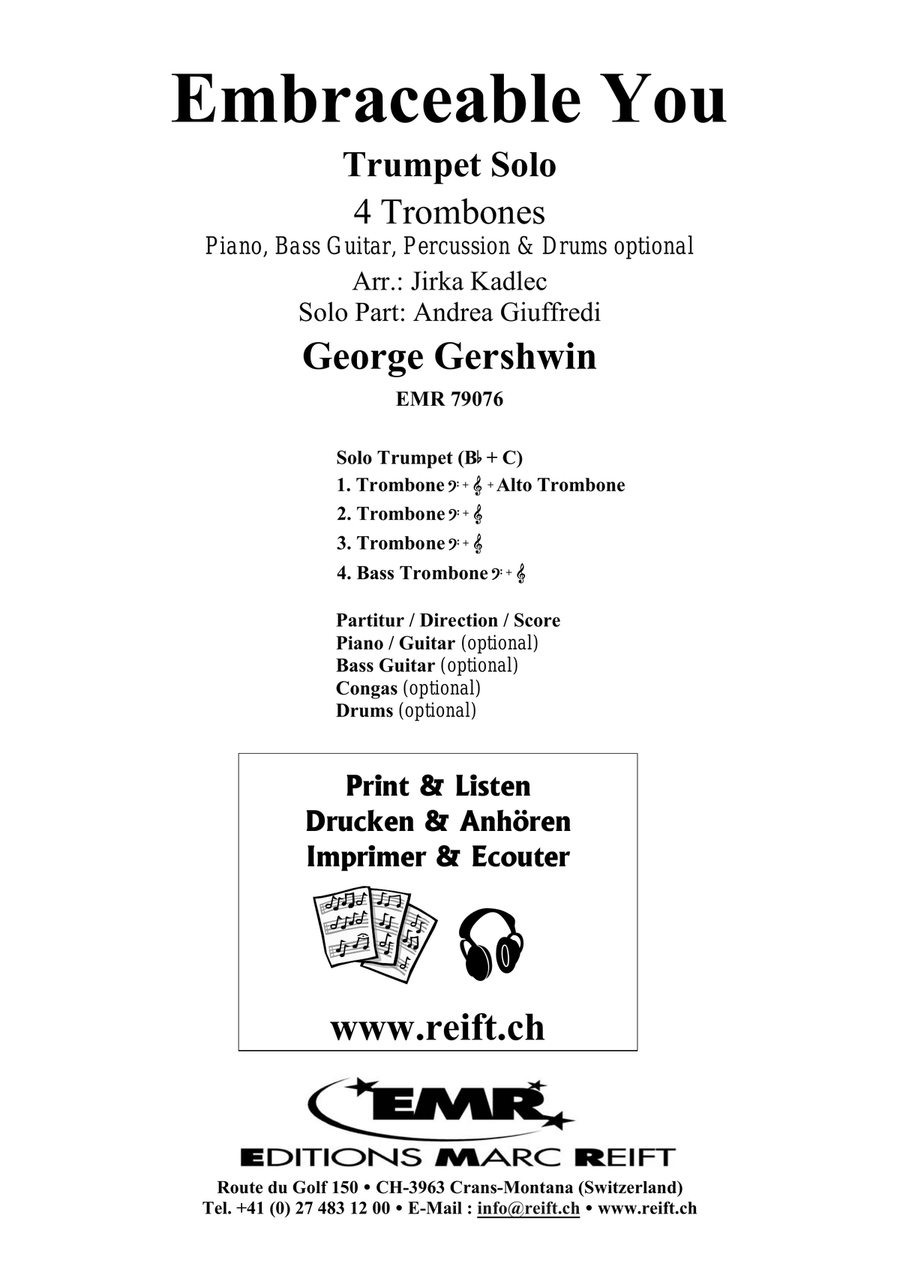 Embraceable You Embraceable You Trombone scores gallery preview page 2