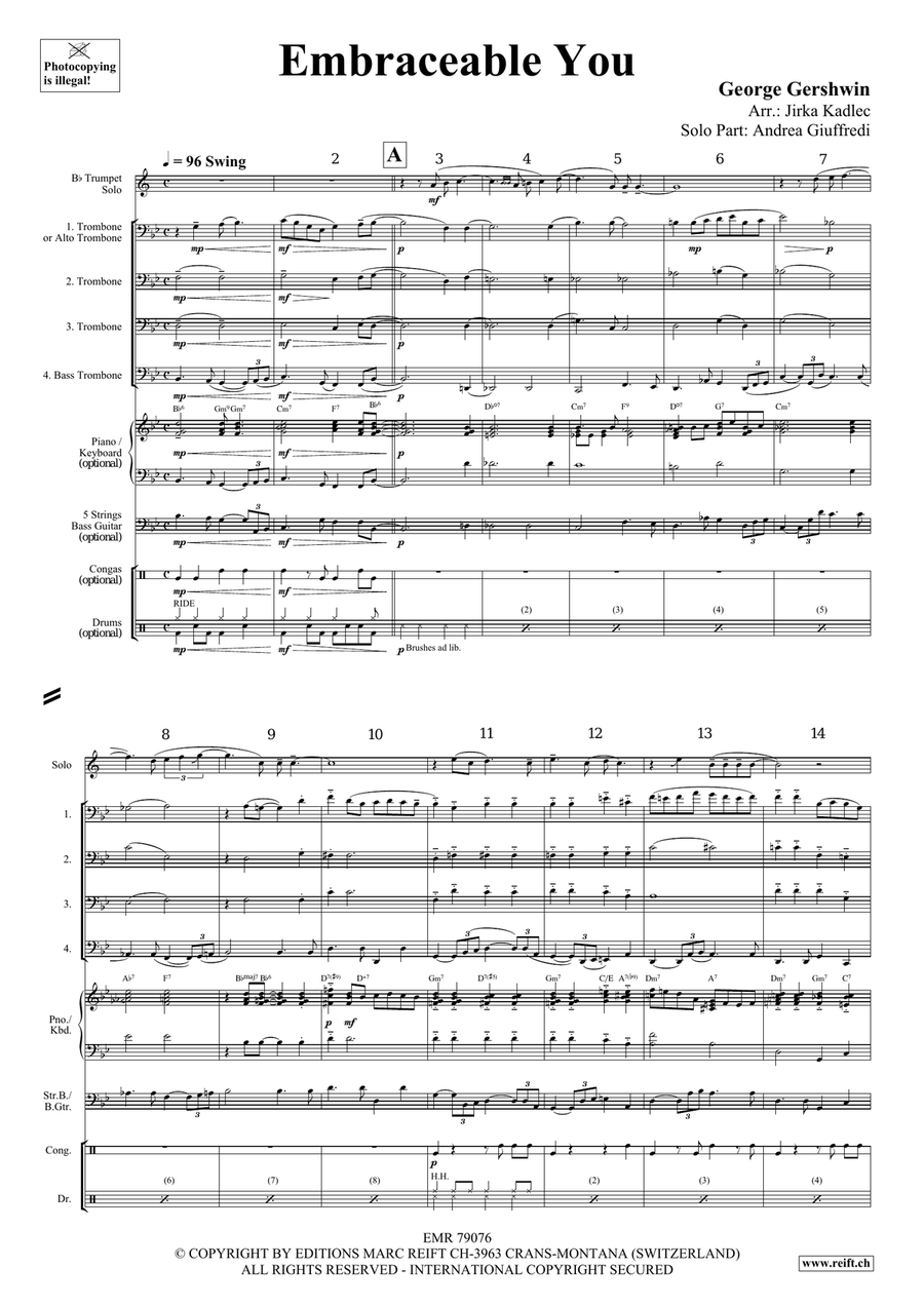 Embraceable You Embraceable You Trombone scores gallery preview page 4