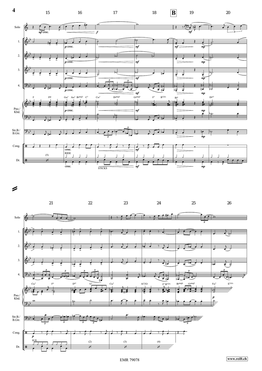 Embraceable You Embraceable You Brass Quartet scores gallery preview page 5