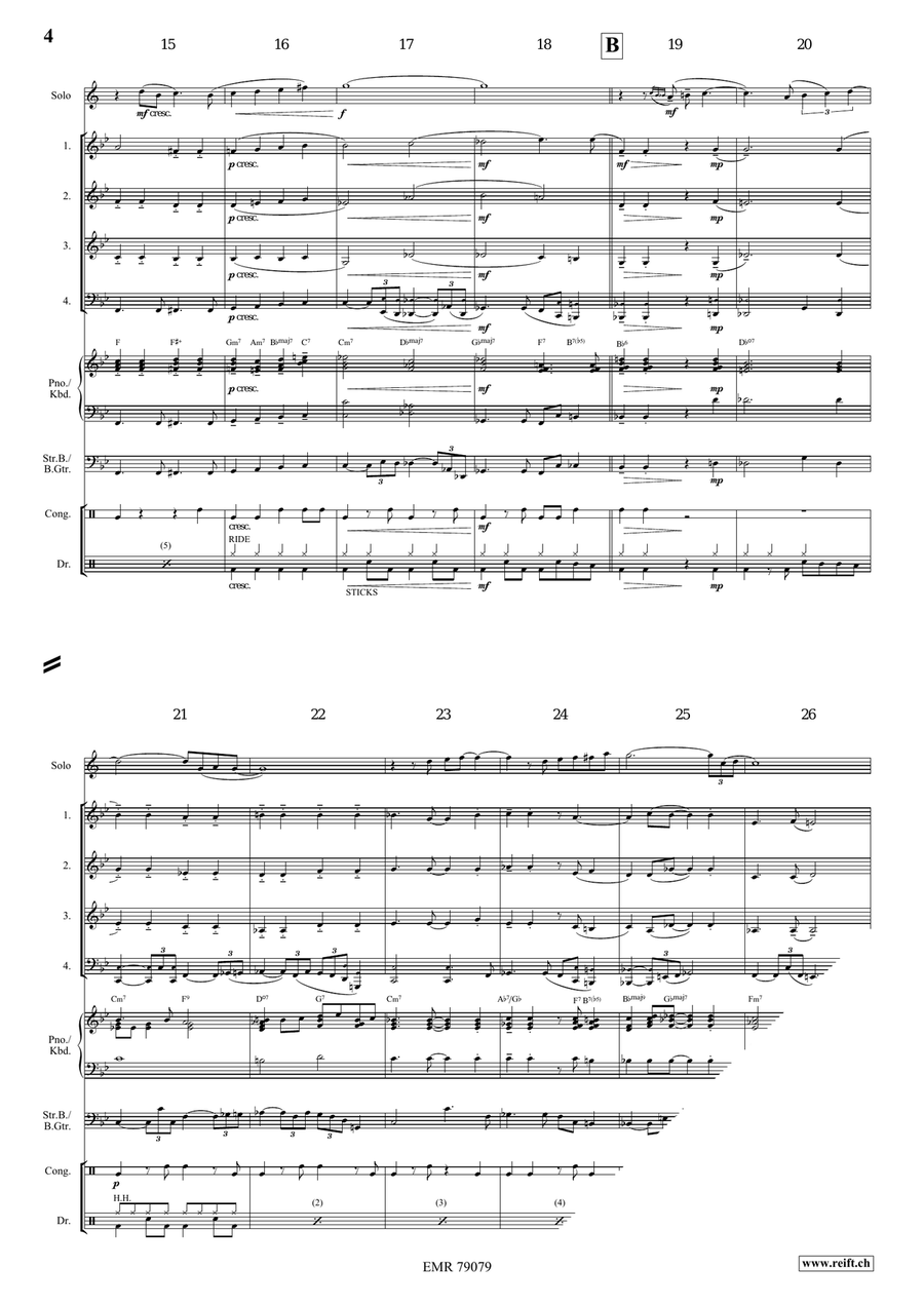 Embraceable You Woodwind Quartet scores gallery preview page 5