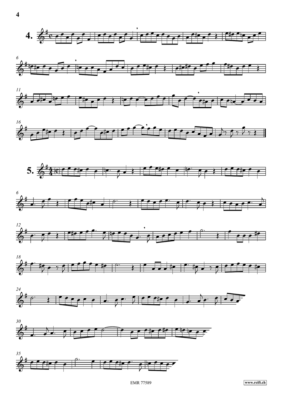 74 Studies 74 Studies Piccolo scores gallery preview page 4