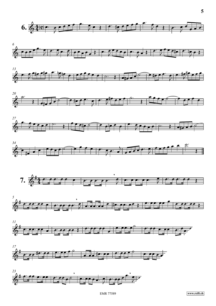 74 Studies 74 Studies Piccolo scores gallery preview page 5