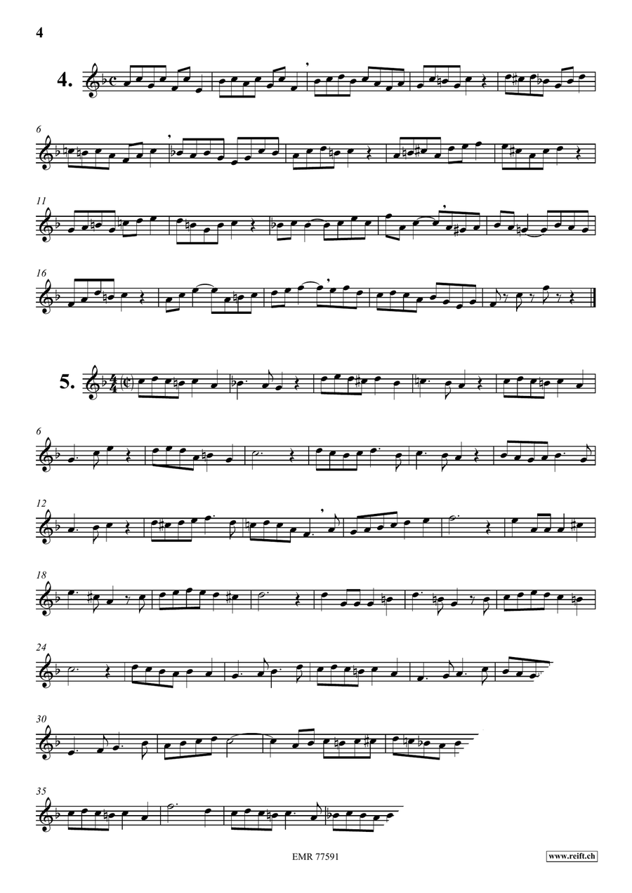 74 Studies 74 Studies Oboe Solo scores gallery preview page 4