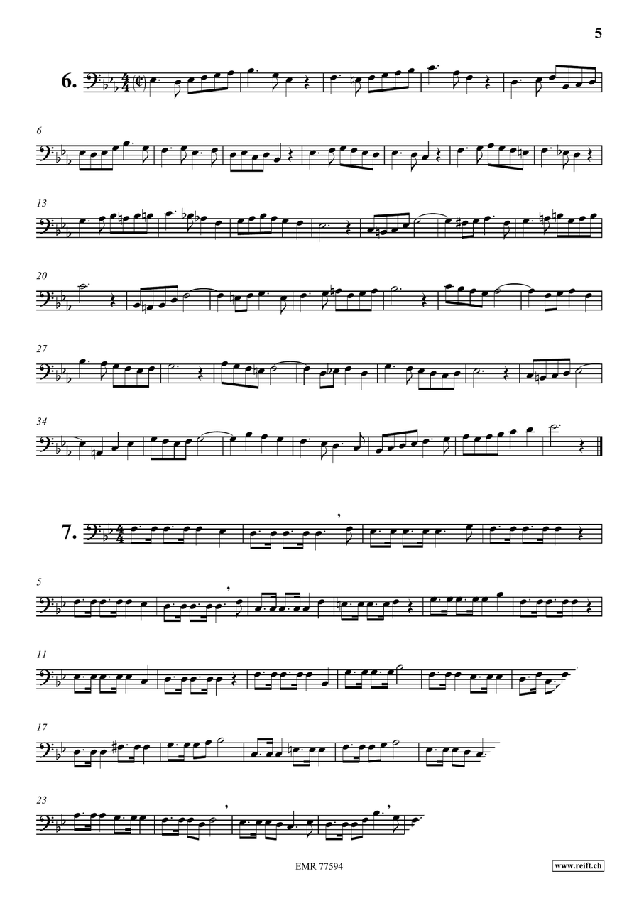 74 Studies 74 Studies Bassoon Solo scores gallery preview page 5