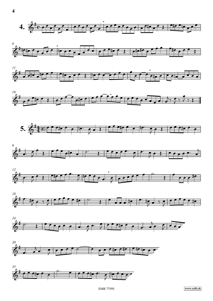 74 Studies 74 Studies Soprano Saxophone scores gallery preview page 4