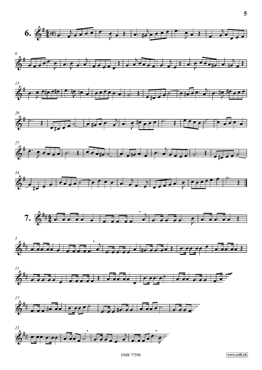 74 Studies 74 Studies Baritone Saxophone scores gallery preview page 5