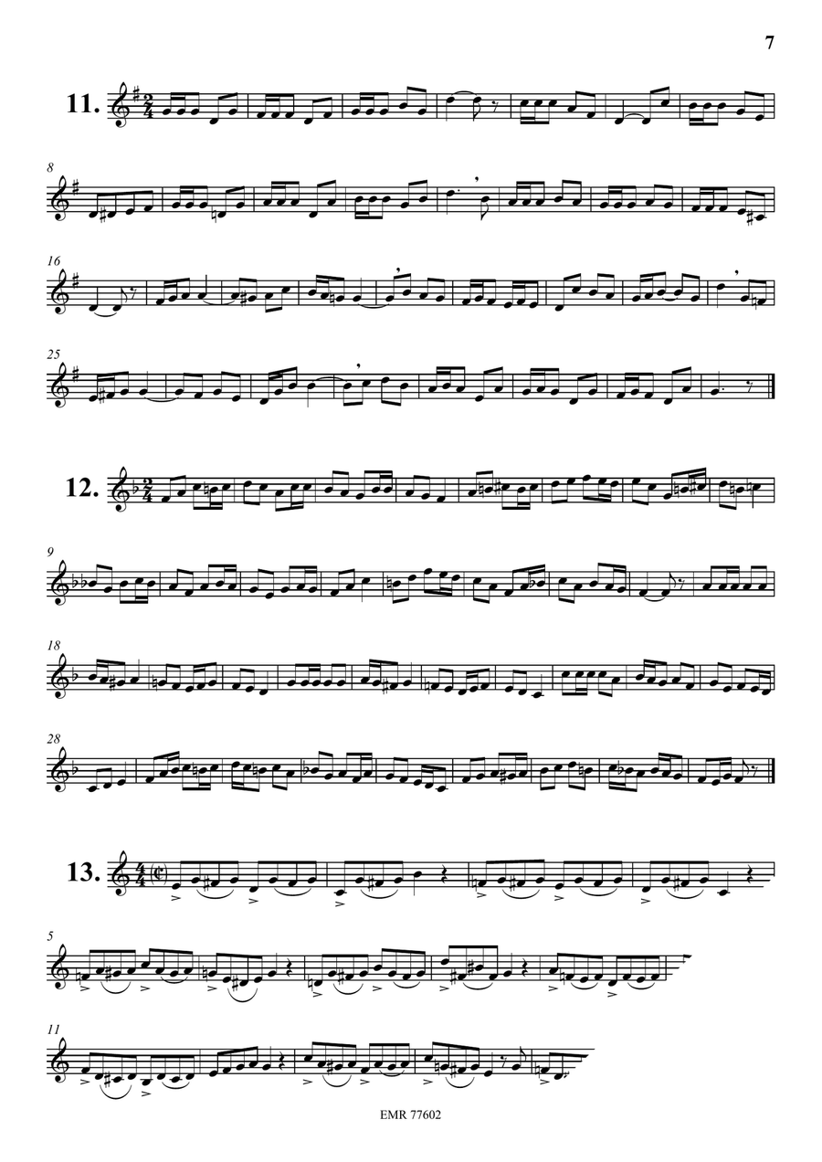 74 Studies 74 Studies Horn scores gallery preview page 7