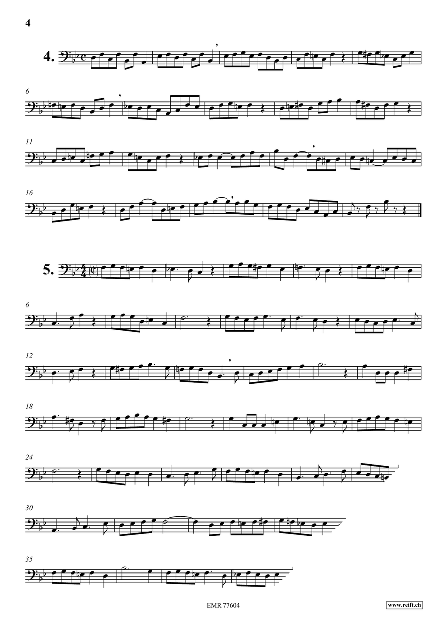 74 Studies 74 Studies Trombone scores gallery preview page 4