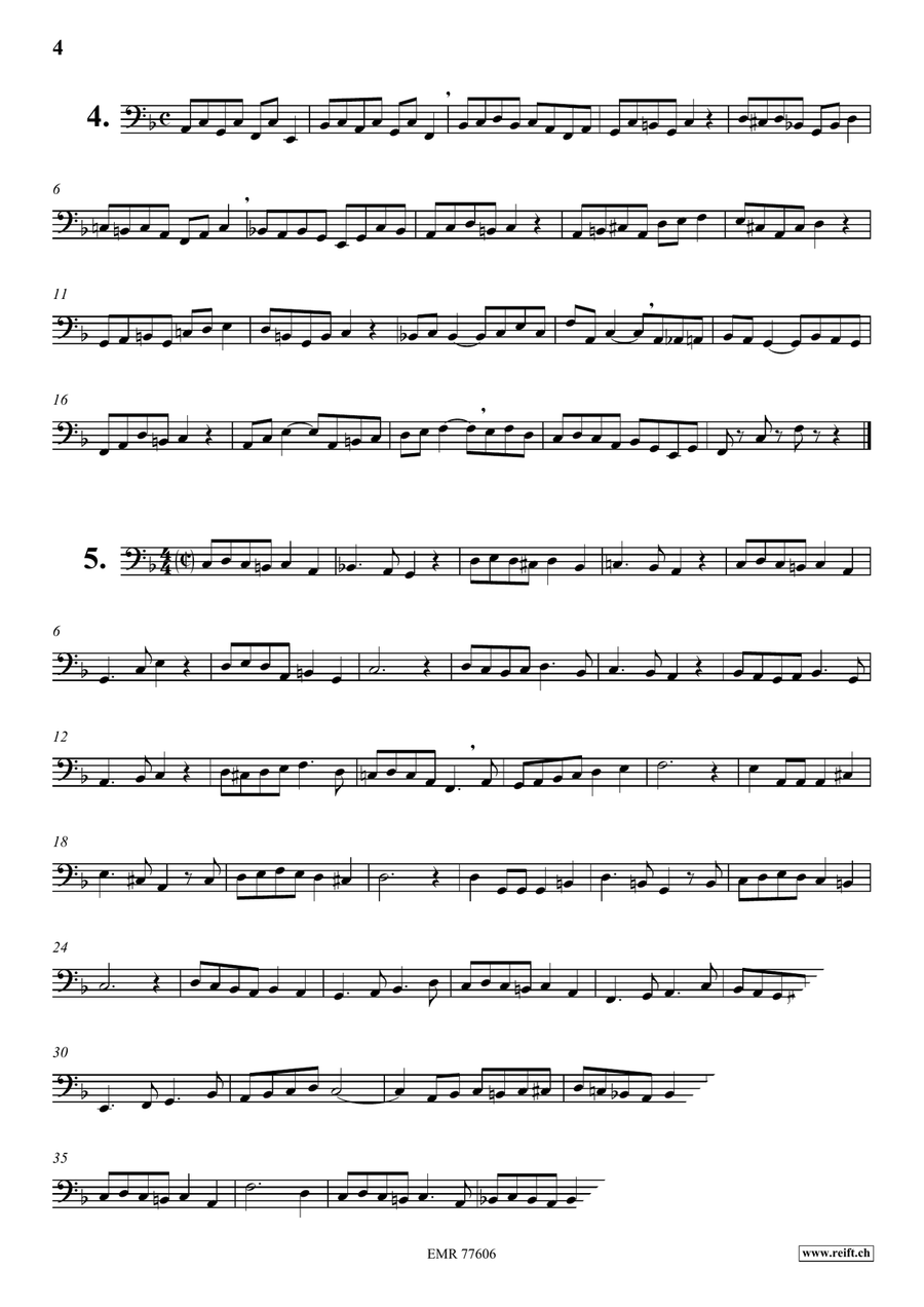 74 Studies 74 Studies Trombone scores gallery preview page 4