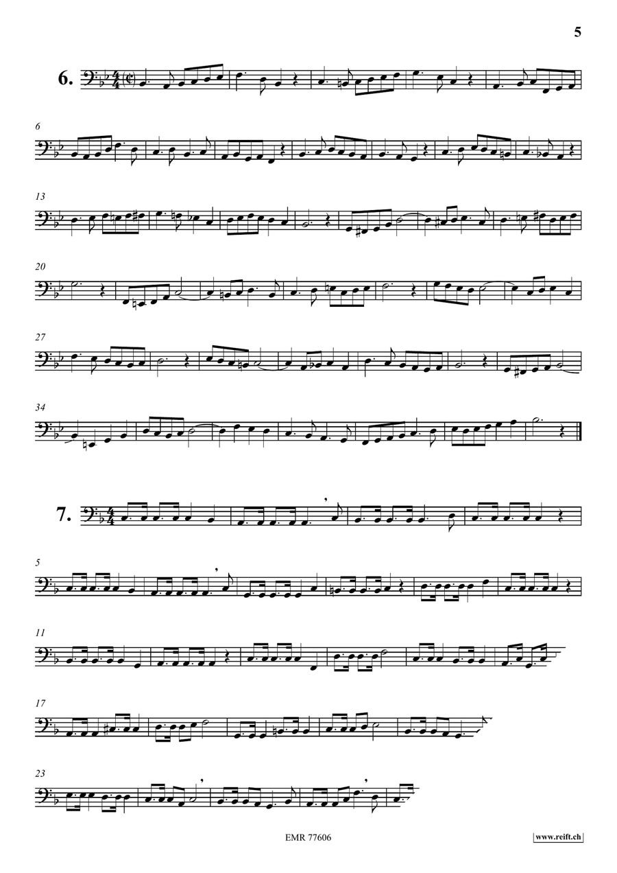 74 Studies 74 Studies Trombone scores gallery preview page 5