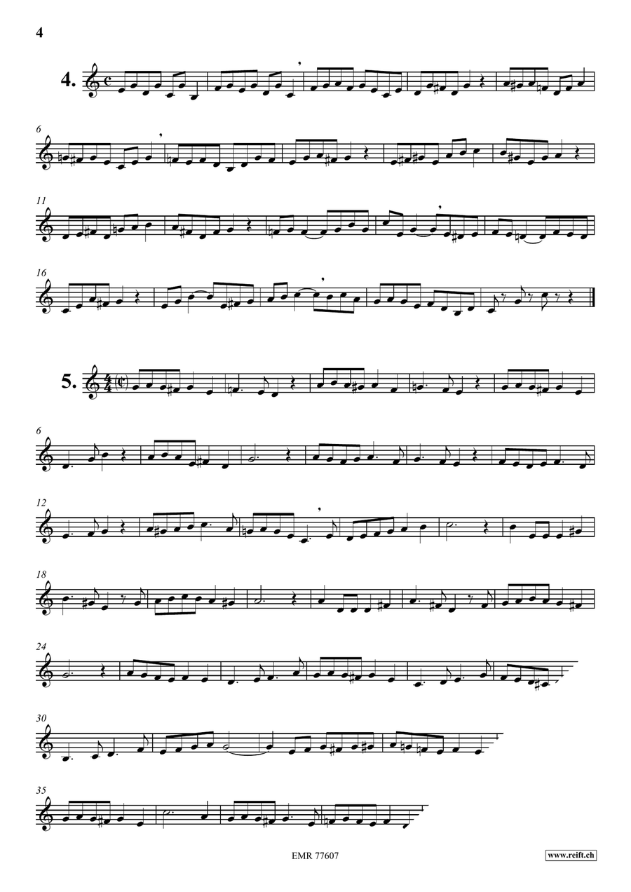 74 Studies 74 Studies Euphonium scores gallery preview page 4