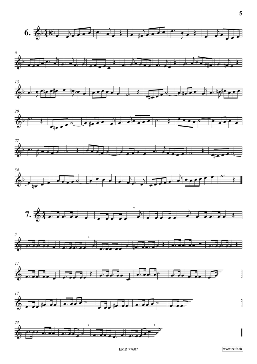 74 Studies 74 Studies Euphonium scores gallery preview page 5