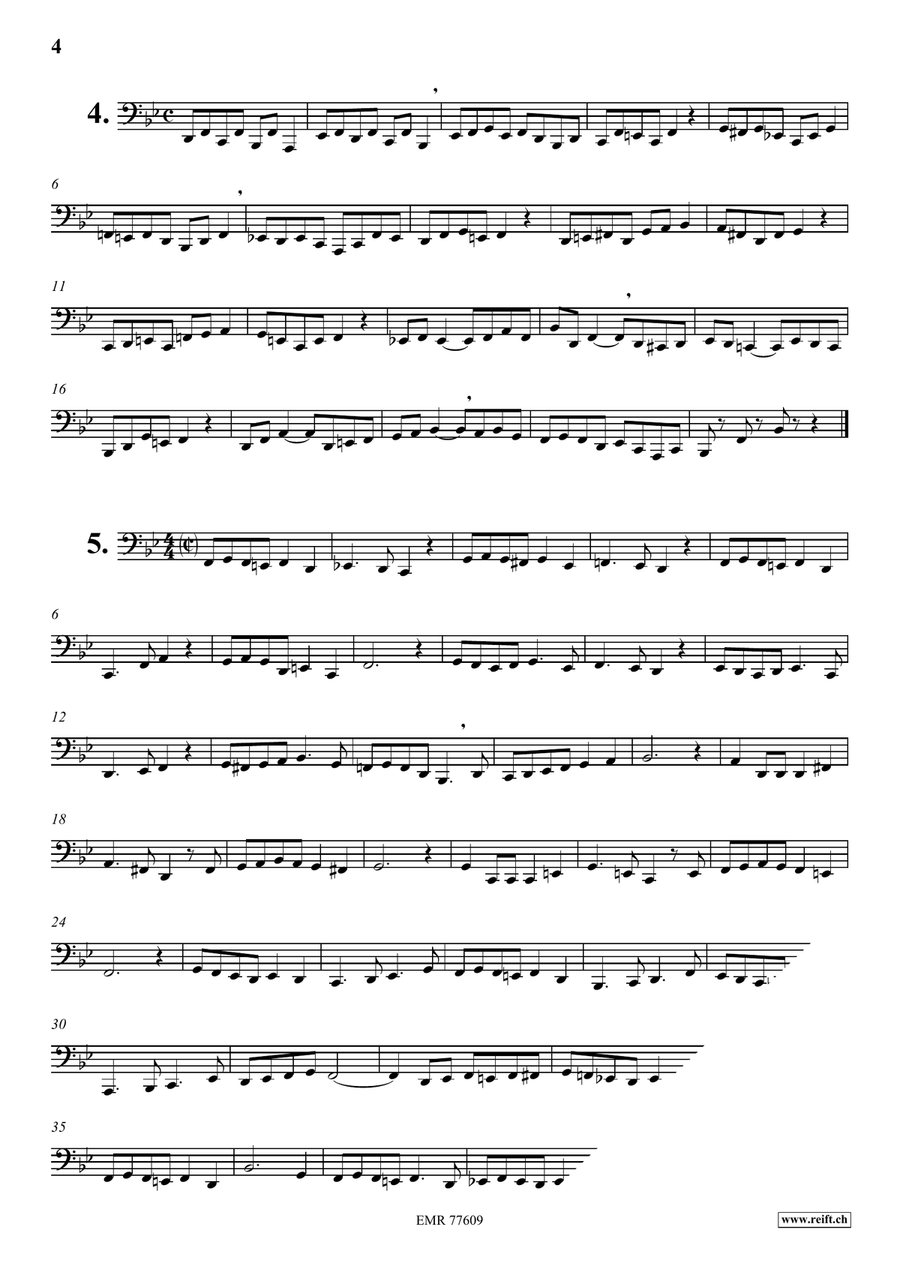 74 Studies 74 Studies Tuba scores gallery preview page 4