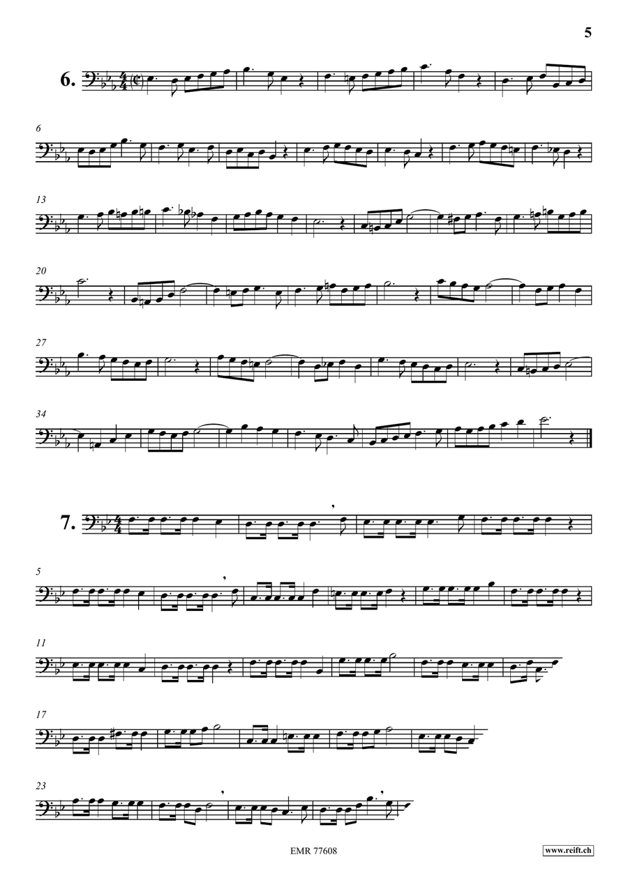 74 Studies 74 Studies Euphonium scores gallery preview page 5