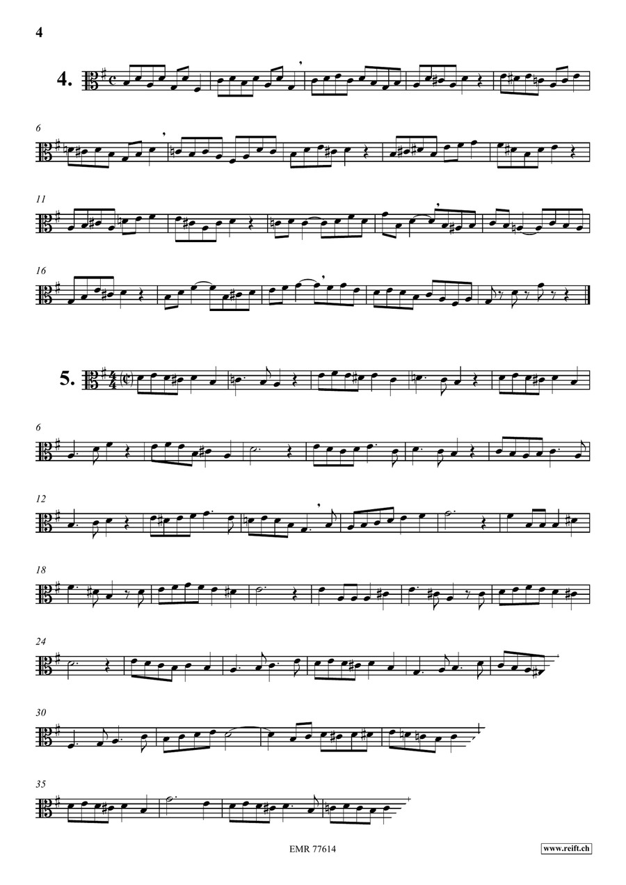 74 Studies 74 Studies Viola Solo scores gallery preview page 4