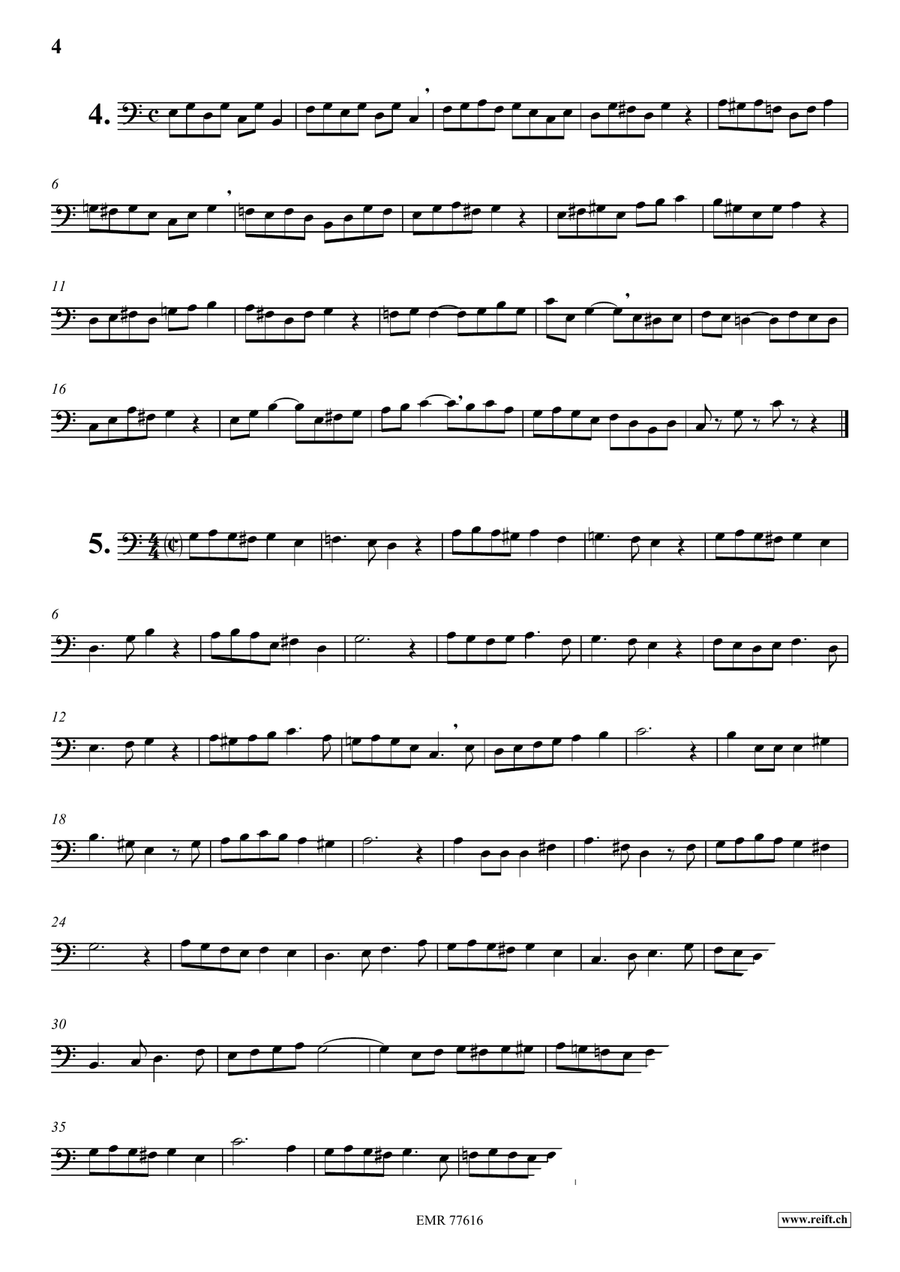 74 Studies 74 Studies Double Bass scores gallery preview page 4