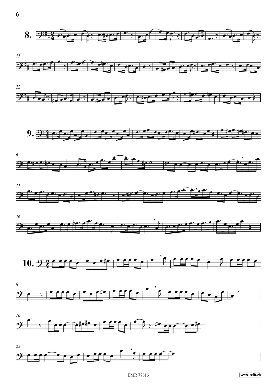 74 Studies 74 Studies Double Bass scores gallery preview page 6