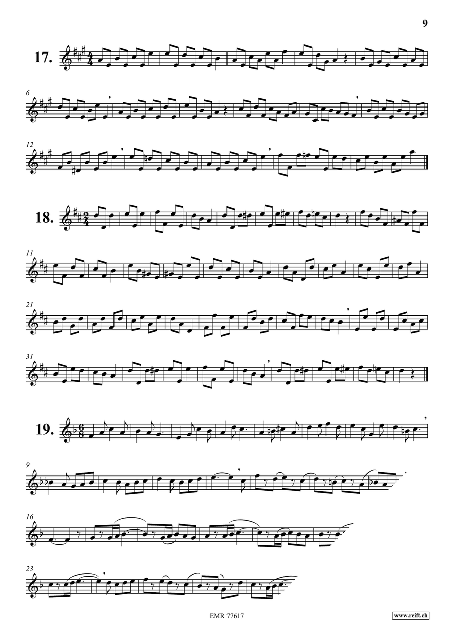 74 Studies 74 Studies Soprano Recorder scores gallery preview page 9