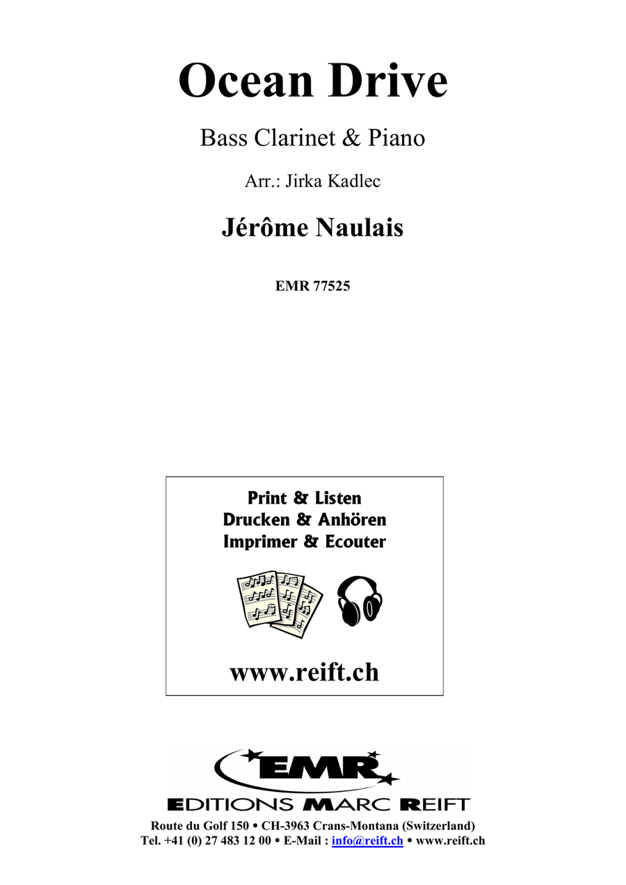 Ocean Drive Ocean Drive Bass Clarinet scores gallery preview page 2