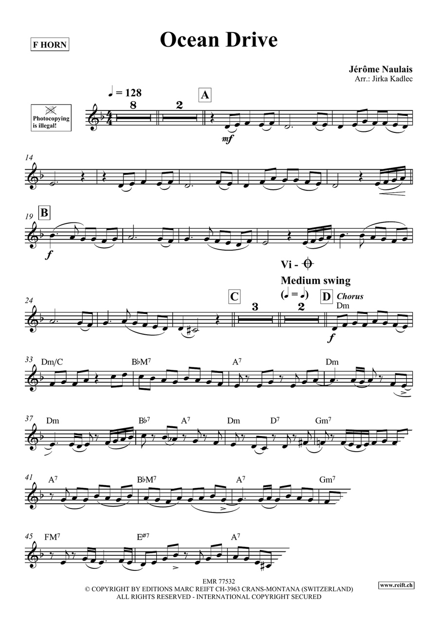Ocean Drive Ocean Drive Horn scores gallery preview page 4