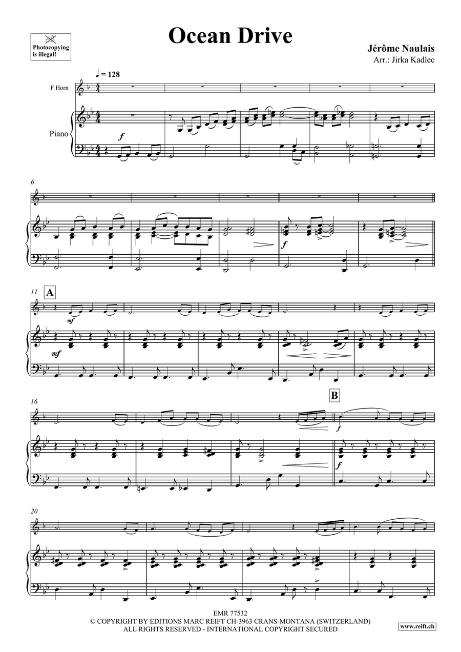 Ocean Drive Ocean Drive Horn scores gallery preview page 5