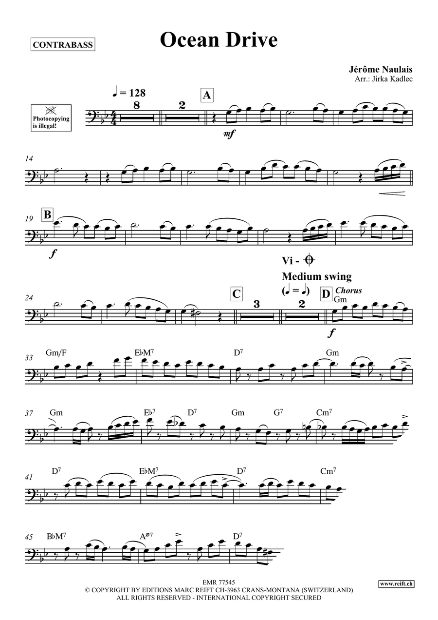 Ocean Drive Ocean Drive Double Bass scores gallery preview page 4