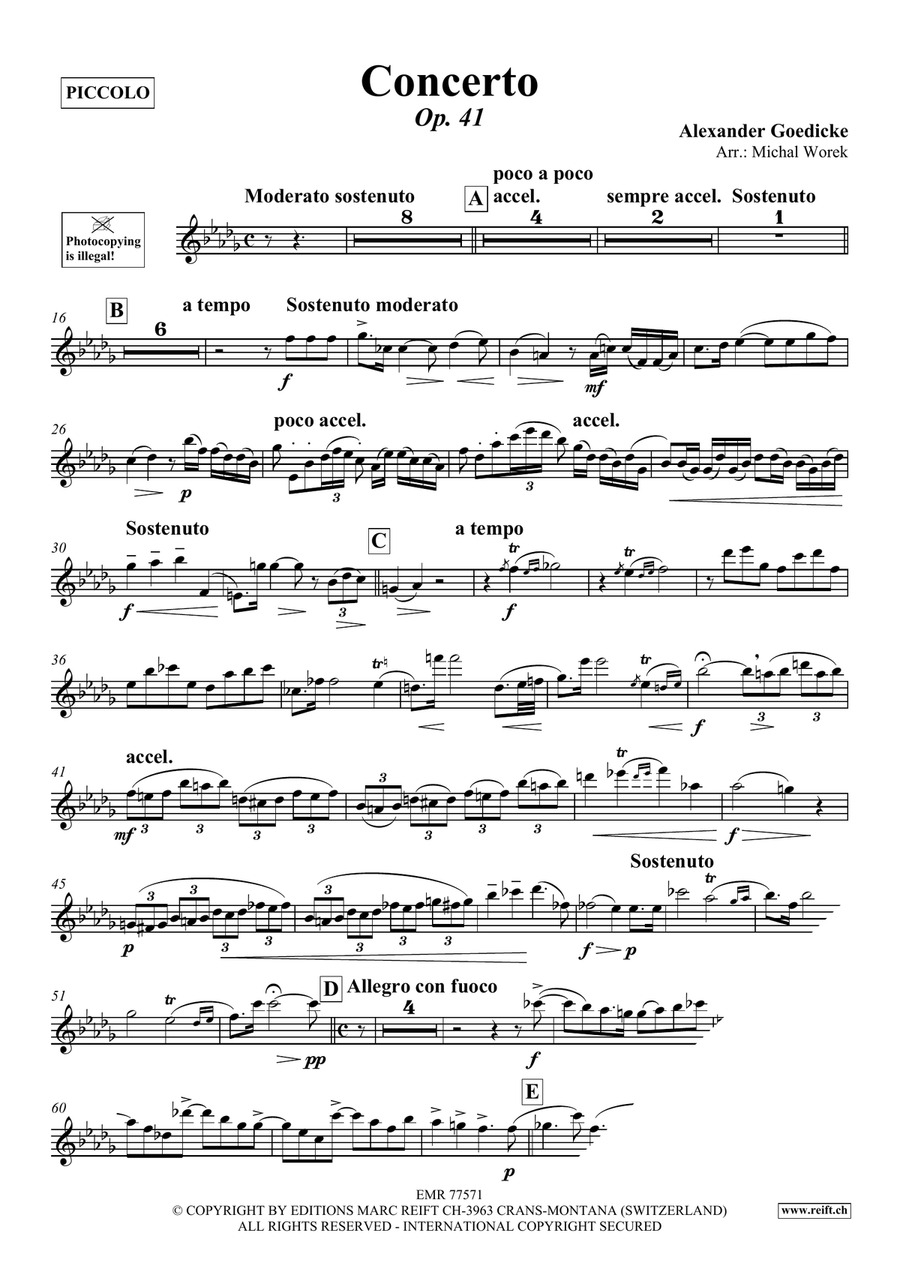 Concerto Concerto Piccolo scores gallery preview page 3