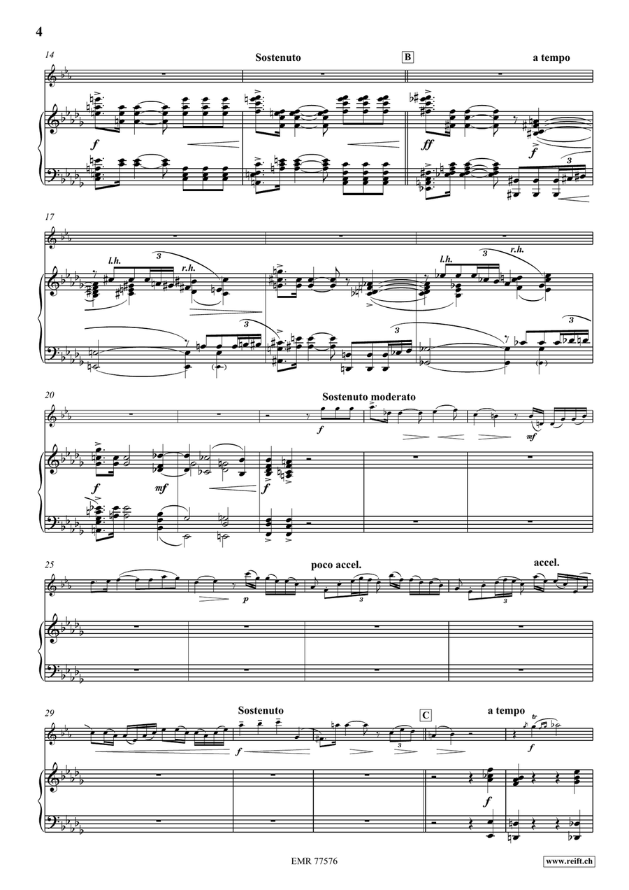 Concerto Concerto Soprano Saxophone scores gallery preview page 5