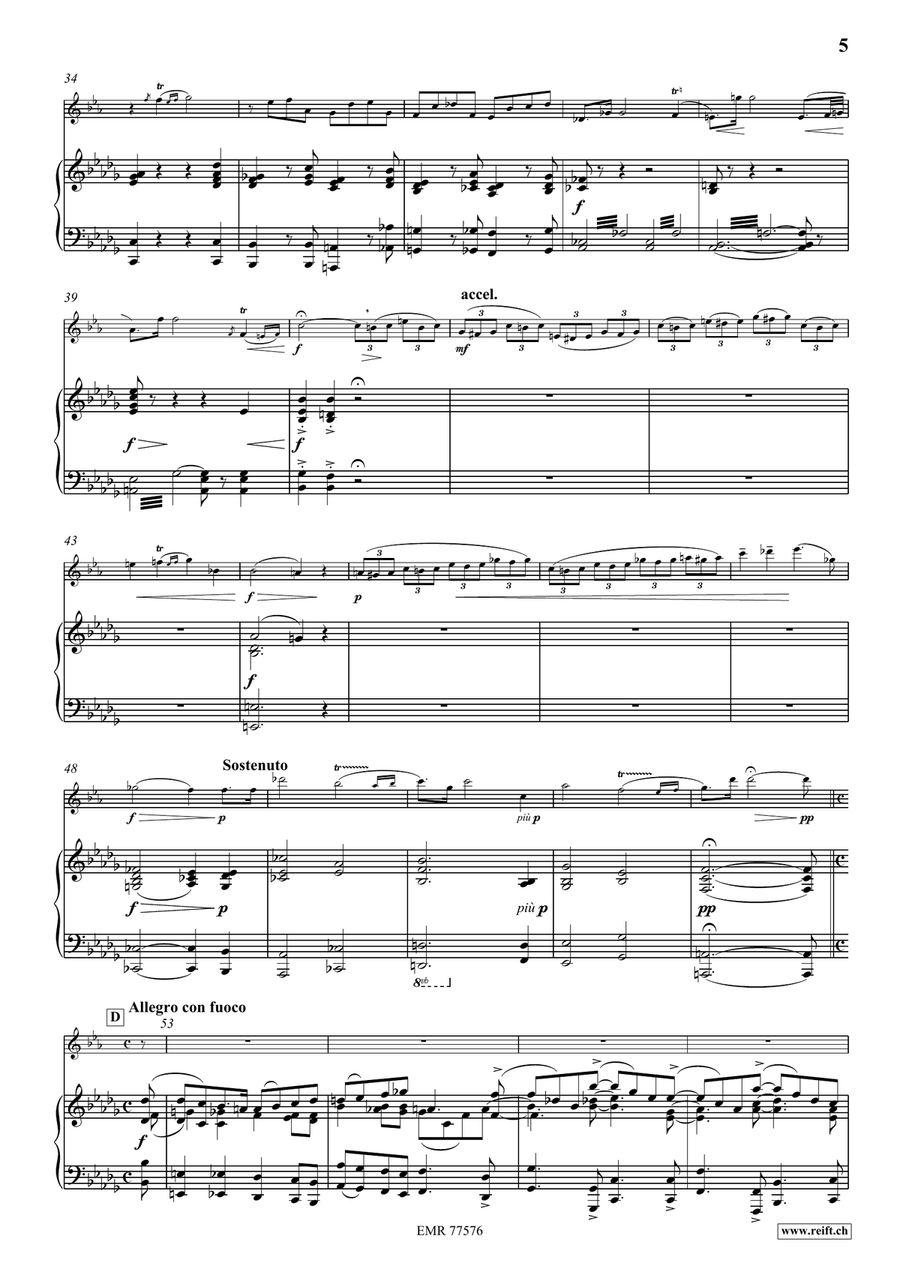 Concerto Concerto Soprano Saxophone scores gallery preview page 6