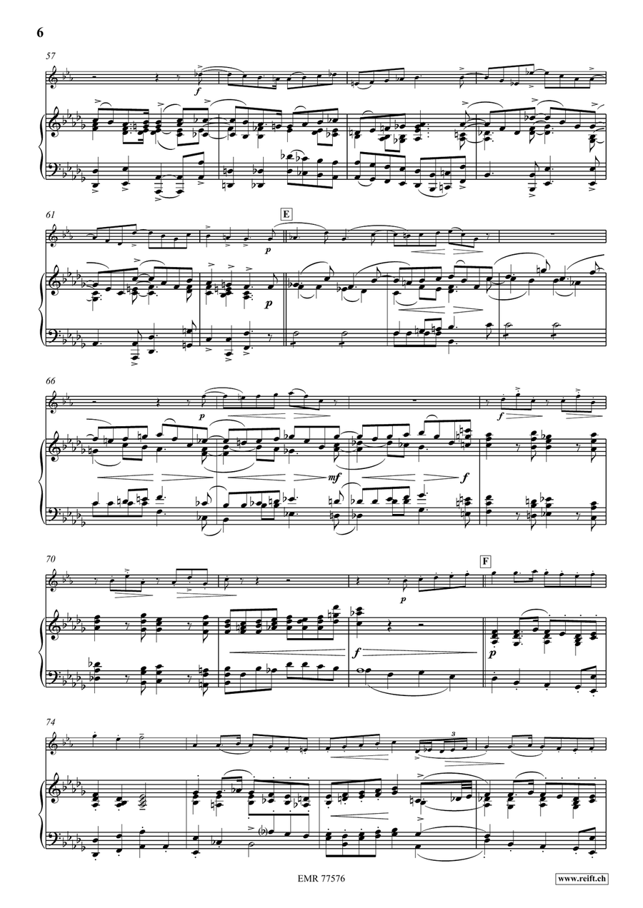 Concerto Concerto Soprano Saxophone scores gallery preview page 7