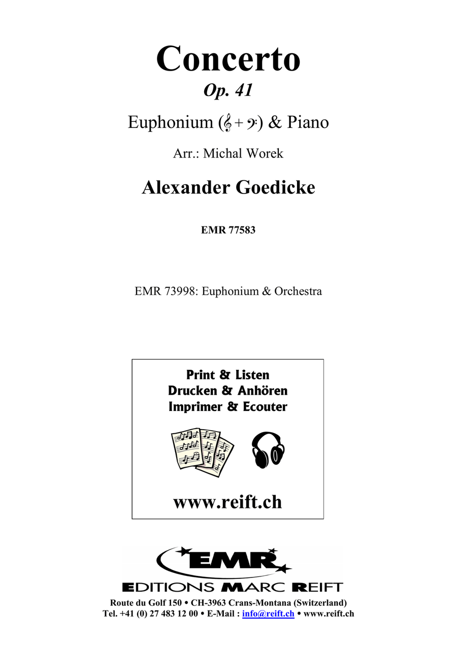 Concerto Concerto Euphonium scores gallery preview page 2