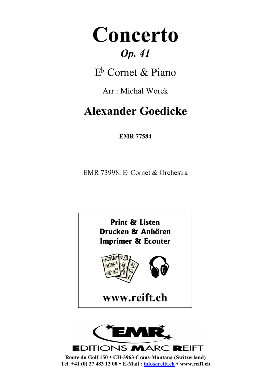 Concerto Concerto Cornet scores gallery preview page 2