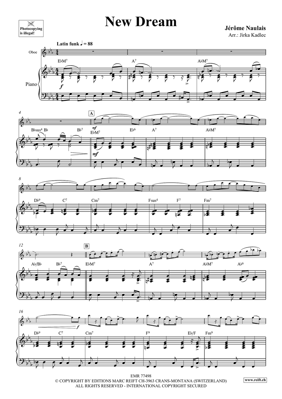 New Dream New Dream Piano Accompaniment scores gallery preview page 5