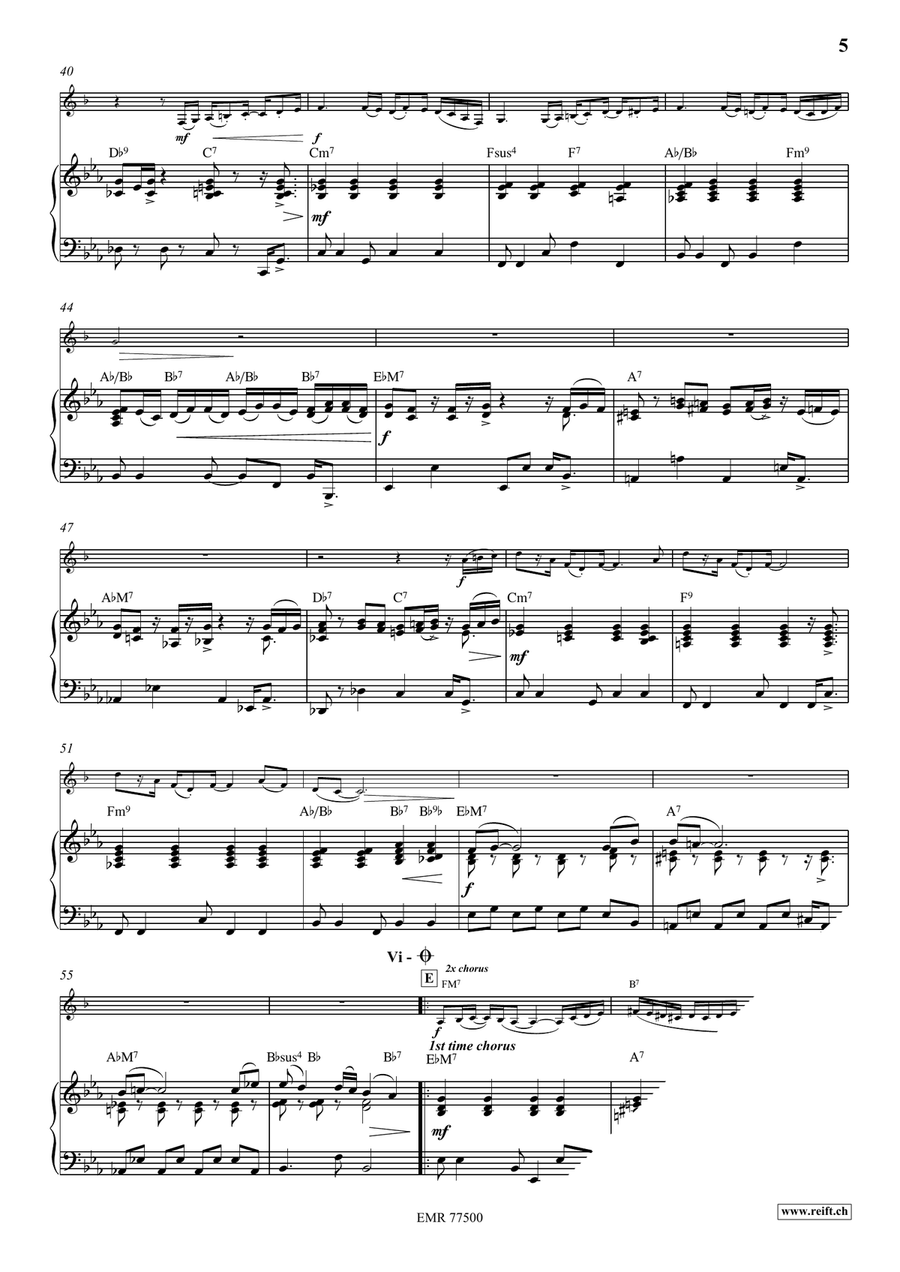 New Dream New Dream Bass Clarinet scores gallery preview page 7